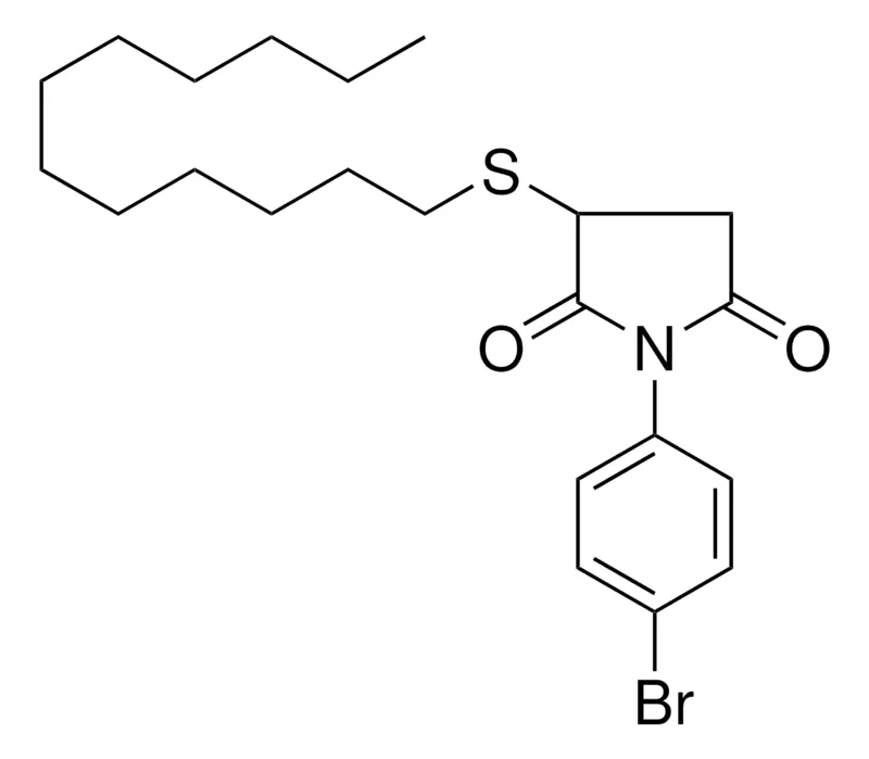 Sigma-Aldrich 1-(4-BROMO-PHENYL)-3-DODECYLSULFANYL-PYRROLIDINE-2,5-DIONE,AldrichCPR