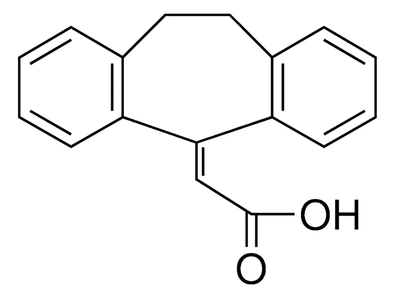 Sigma-Aldrich (10,11-DIHYDRO-DIBENZO(A,D)CYCLOHEPTEN-5-YLIDENE)-ACETIC ACID,AldrichCPR