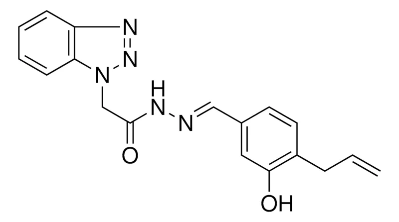 Sigma-Aldrich 2-BENZOTRIAZOL-1-YL-ACETIC ACID (4-ALLYL-3-HYDROXY-BENZYLIDENE)-HYDRAZIDE，AldrichCPR