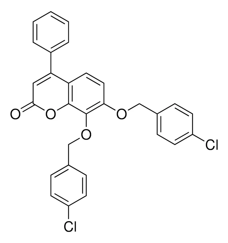 Sigma-Aldrich 7,8-BIS-(4-CHLORO-BENZYLOXY)-4-PHENYL-CHROMEN-2-ONE,AldrichCPR
