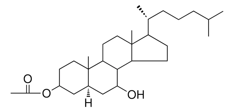 Sigma-Aldrich 7-BETA-HYDROXY-5-ALPHA-CHOLESTAN-3-BETA-YL ACETATE,AldrichCPR