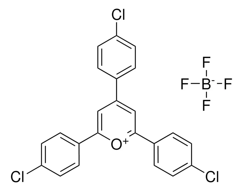 Sigma-Aldrich 2,4,6-TRIS-(4-CHLORO-PHENYL)-PYRANYLIUM, TETRAFLUORO BORATE,AldrichCPR