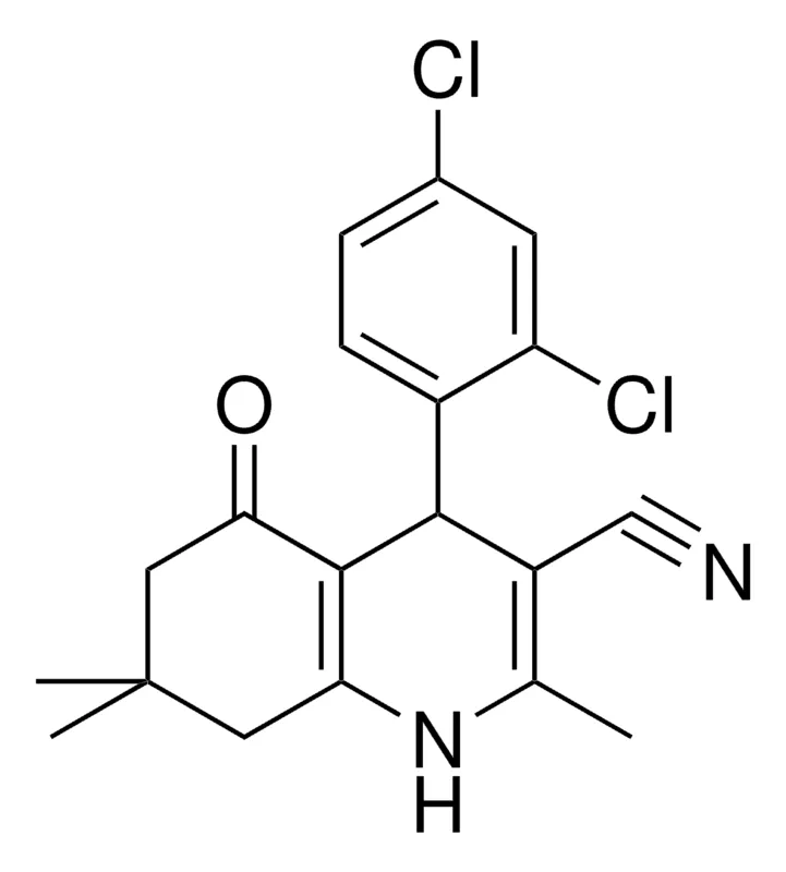 Sigma-Aldrich 4(2,4-DICHLORO-PH)-2,7,7-TRIMETHYL-5-OXO-1,4,5,6,7,8-6H-QUINOLINE-3-CARBONITRILE，AldrichCPR