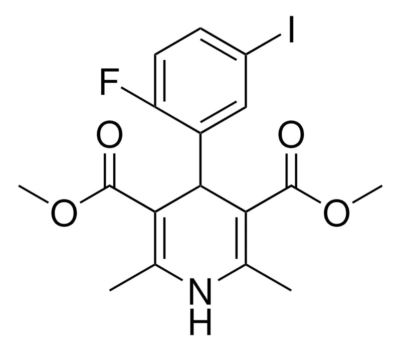 Sigma-Aldrich DIMETHYL 4-(2-F-5-IODOPHENYL)-2,6-DIMETHYL-1,4-DIHYDRO-3,5-PYRIDINEDICARBOXYLATE,AldrichCPR