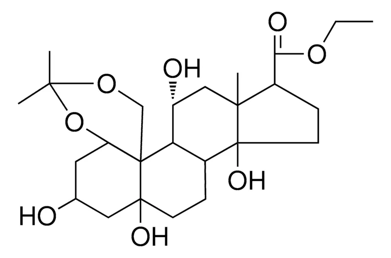 Sigma-Aldrich ET 1-B,3-B,5,11-A,14,19-HEXA-HO-5-BETA,14-BETA-ANDROSTANE-17-BETA-CARBOXYLATE,AldrichCPR