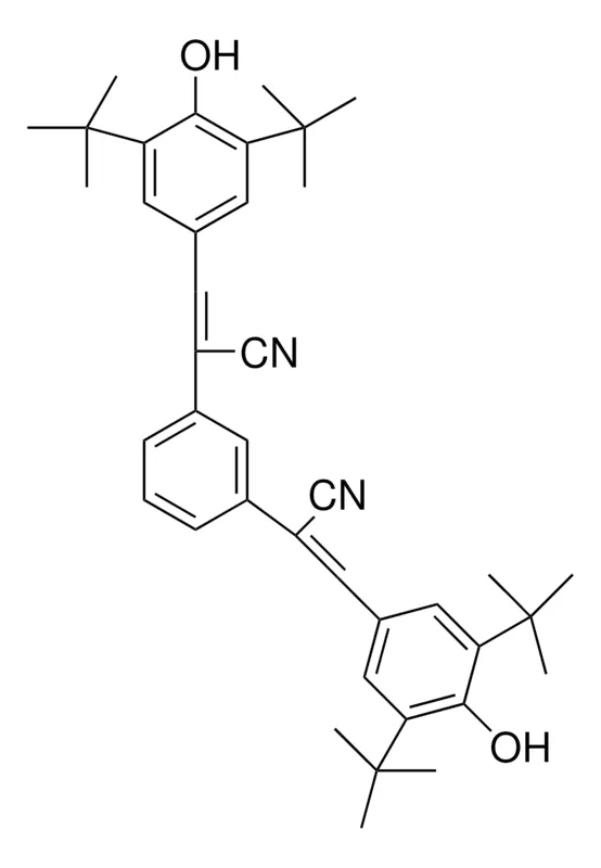 Sigma-Aldrich 2,2'-(1,3-PHENYLENE)BIS(3-(3,5-DI-TERT-BUTYL-4-HYDROXYPHENYL)ACRYLONITRILE),AldrichCPR