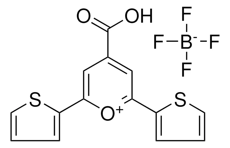 Sigma-Aldrich 4-CARBOXY-2,6-DI-THIOPHEN-2-YL-PYRANYLIUM, TETRAFLUORO BORATE,AldrichCPR