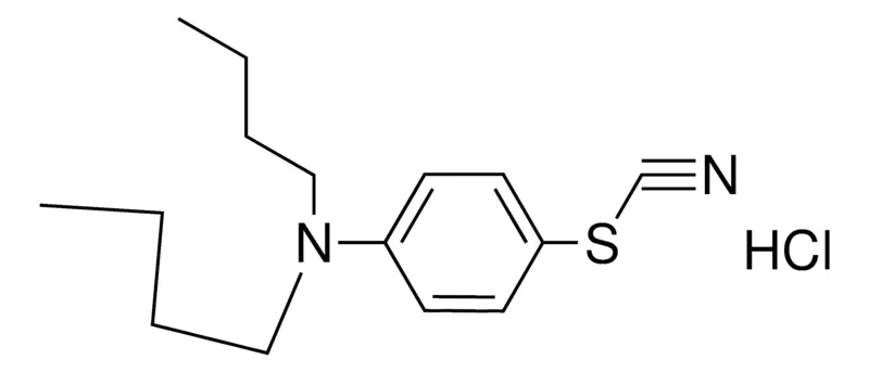 Sigma-Aldrich 4-(DIBUTYLAMINO)PHENYL THIOCYANATE HYDROCHLORIDE,AldrichCPR