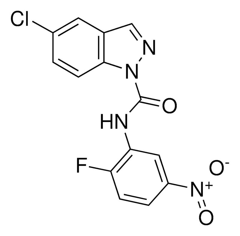 Sigma-Aldrich 5-CHLORO-1-(N-(2-FLUORO-5-NITROPHENYL)CARBAMOYL)-1H-INDAZOLE,AldrichCPR