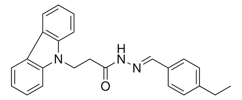 Sigma-Aldrich 3-CARBAZOL-9-YL-PROPIONIC ACID (4-ETHYL-BENZYLIDENE)-HYDRAZIDE，AldrichCPR