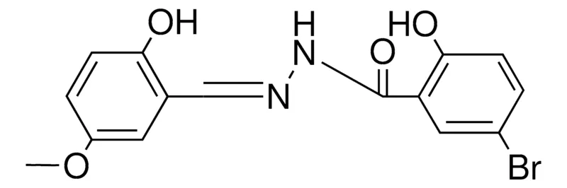 Sigma-Aldrich 5-BROMO-2-HYDROXY-BENZOIC ACID (2-HYDROXY-5-METHOXY-BENZYLIDENE)-HYDRAZIDE,AldrichCPR