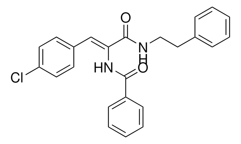 Sigma-Aldrich N-(2-(4-CHLORO-PHENYL)-1-PHENETHYLCARBAMOYL-VINYL)-BENZAMIDE,AldrichCPR