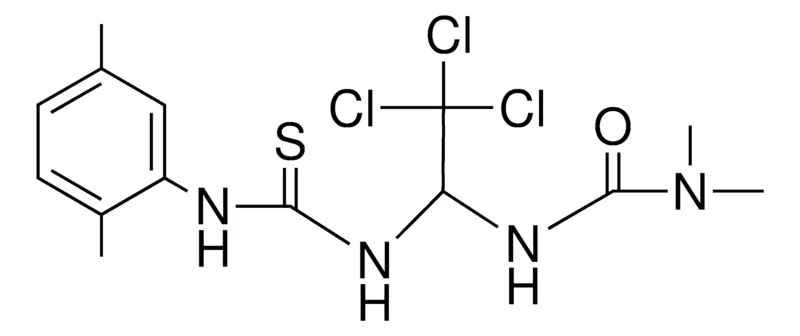 Sigma-Aldrich 1,1-DIMETHYL-3-(2,2,2-TRICHLORO-1-(3-(2,5-DIMETHYL-PH)-THIOUREIDO)-ETHYL)-UREA,AldrichCPR