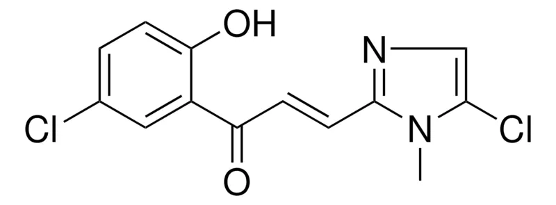 Sigma-Aldrich 1-(5-CHLORO-2-HYDROXY-PHENYL)-3-(5-CHLORO-1-METHYL-1H-IMIDAZOL-2-YL)-PROPENONE,AldrichCPR