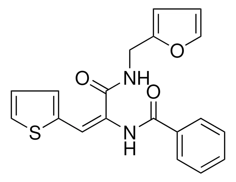 Sigma-Aldrich N-(1-((FURAN-2-YLMETHYL)-CARBAMOYL)-2-THIOPHEN-2-YL-VINYL)-BENZAMIDE，AldrichCPR