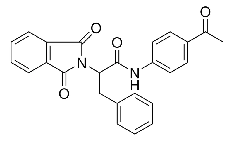 Sigma-Aldrich N-(4-AC-PHENYL)-2-(1,3-DIOXO-1,3-DIHYDRO-ISOINDOL-2-YL)-3-PHENYL-PROPIONAMIDE,AldrichCPR
