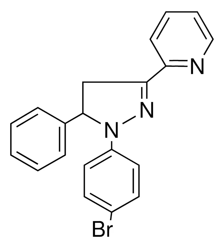 Sigma-Aldrich 2-(1-(4-BROMO-PHENYL)-5-PHENYL-4,5-DIHYDRO-1H-PYRAZOL-3-YL)-PYRIDINE,AldrichCPR