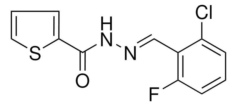 Sigma-Aldrich THIOPHENE-2-CARBOXYLIC ACID (2-CHLORO-6-FLUORO-BENZYLIDENE)-HYDRAZIDE,AldrichCPR