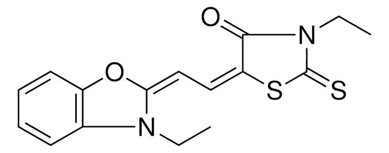 Sigma-Aldrich 3-ET-5-(2-(3-ET-3H-BENZOOXAZOL-2-YLIDENE)-ETHYLIDENE)-2-THIOXO-THIAZOLIDIN-4-ONE,AldrichCPR