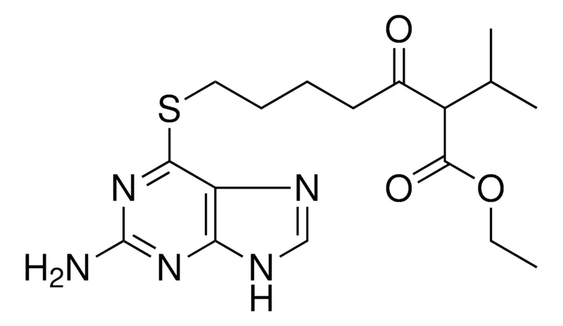 Sigma-Aldrich ETHYL 7-((2-AMINO-9H-PURIN-6-YL)THIO)-2-ISOPROPYL-3-OXOHEPTANOATE,AldrichCPR