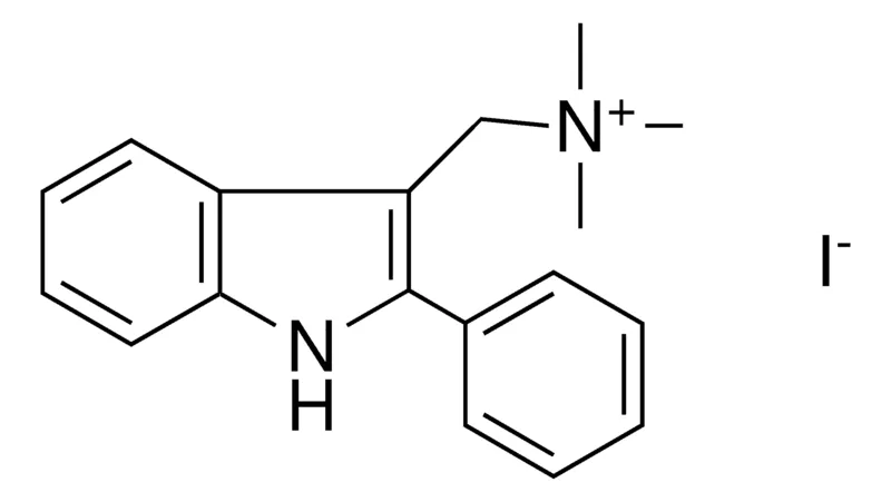 Sigma-Aldrich (2-(4-METHOXYPHENYL)INDOL-3-YLMETHYL)TRIMETHYLAMMONIUM IODIDE,AldrichCPR