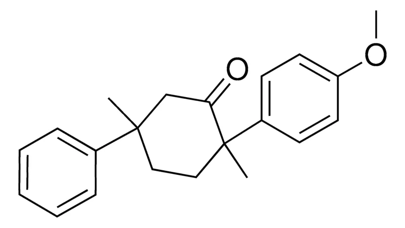 Sigma-Aldrich 2,5-DIMETHYL-2-(4-METHOXYPHENYL)-5-PHENYL-1-CYCLOHEXANONE，AldrichCPR