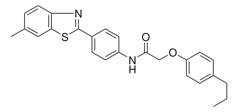 Sigma-Aldrich N-(4-(6-METHYL-BENZOTHIAZOL-2-YL)-PHENYL)-2-(4-PROPYL-PHENOXY)-ACETAMIDE,AldrichCPR