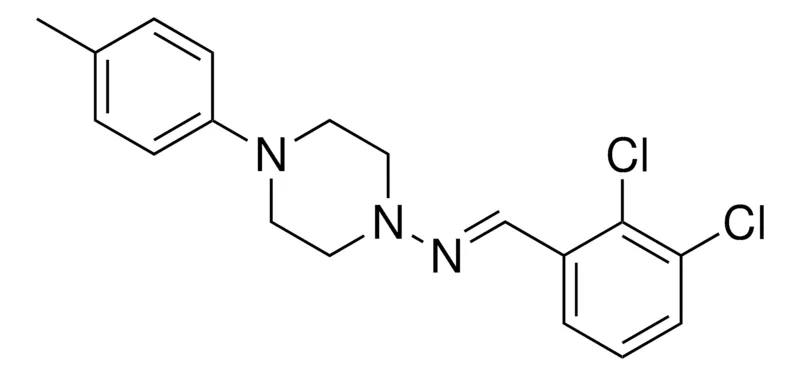 Sigma-Aldrich (2,3-DICHLORO-BENZYLIDENE)-(4-P-TOLYL-PIPERAZIN-1-YL)-AMINE,AldrichCPR