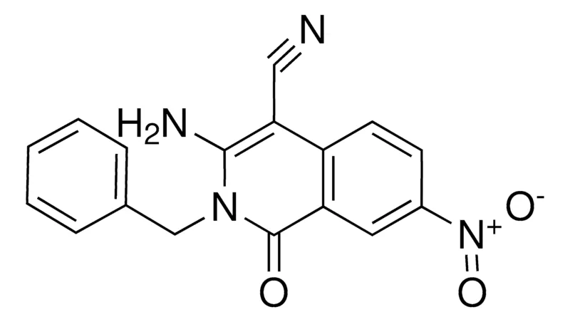 Sigma-Aldrich 3-AMINO-2-BENZYL-4-CYANO-7-NITRO-1(2H)-ISOQUINOLINONE,AldrichCPR
