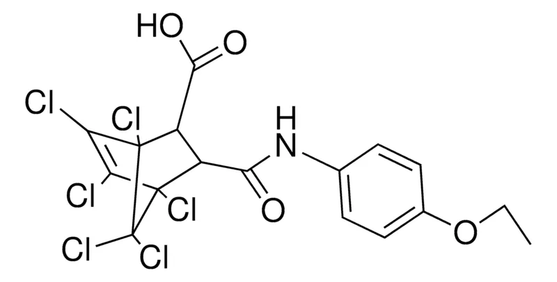 Sigma-Aldrich 3-(N-(4-ETHOXYPHENYL)CARBAMOYL)-145677-HEXACHLORO-5-NORBORNENE-2-CARBOXYLIC ACID,AldrichCPR