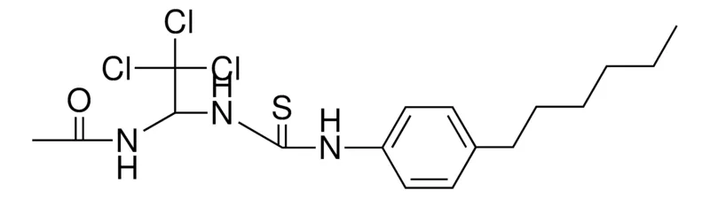 Sigma-Aldrich N-(2,2,2-TRICHLORO-1-(3-(4-HEXYL-PHENYL)-THIOUREIDO)-ETHYL)-ACETAMIDE,AldrichCPR