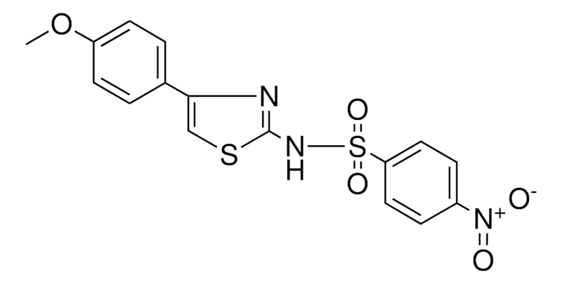 Sigma-Aldrich N-(4-(4-METHOXY-PHENYL)-THIAZOL-2-YL)-4-NITRO-BENZENESULFONAMIDE,AldrichCPR