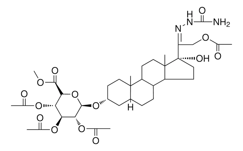 Sigma-Aldrich 17-HO-20-OXO-5-PREGNANE-3,21-DIYL 21-ACETATE 3-(D-GLUCURONIDE ACETATE ME ESTER)，AldrichCPR