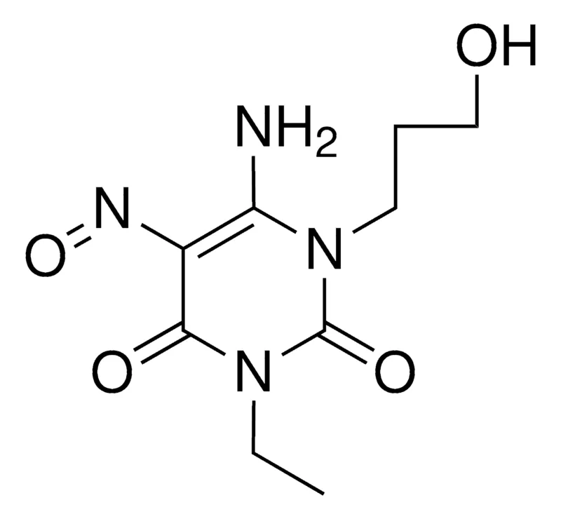 Sigma-Aldrich 6-AMINO-3-ETHYL-1-(3-HYDROXYPROPYL)-5-NITROSOURACIL,AldrichCPR