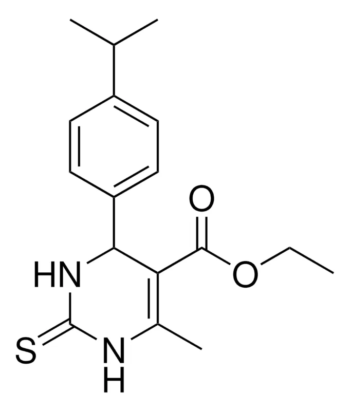 Sigma-Aldrich 4-(4-ISOPROPYL-PH)6-ME-2-THIOXO-1,2,3,4-4H-PYRIMIDINE-5-CARBOXYLIC ACID ET ESTER,AldrichCPR