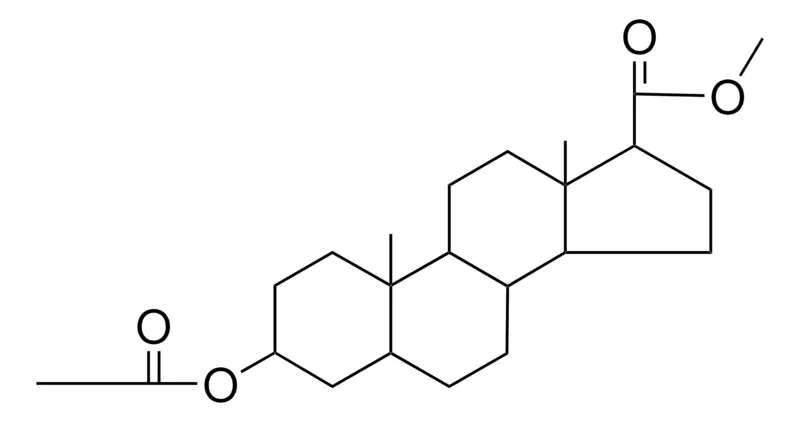 Sigma-Aldrich METHYL 3-BETA-ACETOXY-5-BETA-ANDROSTANE-17-BETA-CARBOXYLATE,AldrichCPR