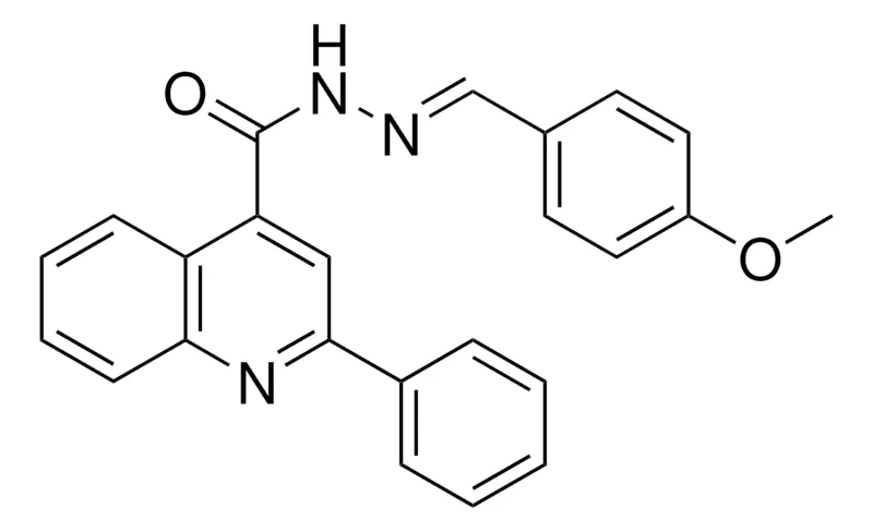 Sigma-Aldrich 2-PHENYL-QUINOLINE-4-CARBOXYLIC ACID (4-METHOXY-BENZYLIDENE)-HYDRAZIDE,AldrichCPR