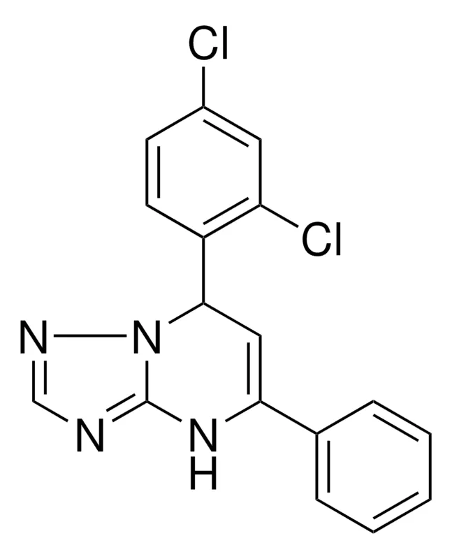 Sigma-Aldrich 7-(2,4-DICHLORO-PHENYL)-5-PHENYL-4,7-DIHYDRO-(1,2,4)TRIAZOLO(1,5-A)PYRIMIDINE,AldrichCPR