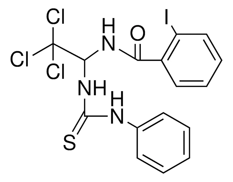 Sigma-Aldrich 2-IODO-N-(2,2,2-TRICHLORO-1-(3-PHENYL-THIOUREIDO)-ETHYL)-BENZAMIDE,AldrichCPR