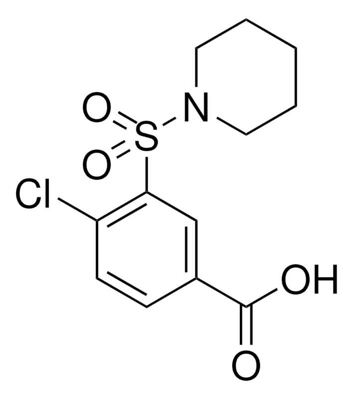 Sigma-Aldrich 4-CHLORO-3-(1-PIPERIDINYLSULFONYL)BENZOIC ACID,AldrichCPR