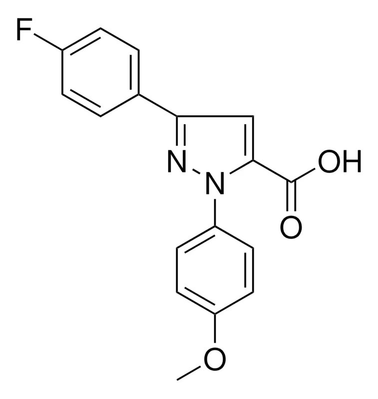 Sigma-Aldrich 3-(4-FLUOROPHENYL)-1-(4-METHOXYPHENYL)-1H-PYRAZOLE-5-CARBOXYLIC ACID，AldrichCPR