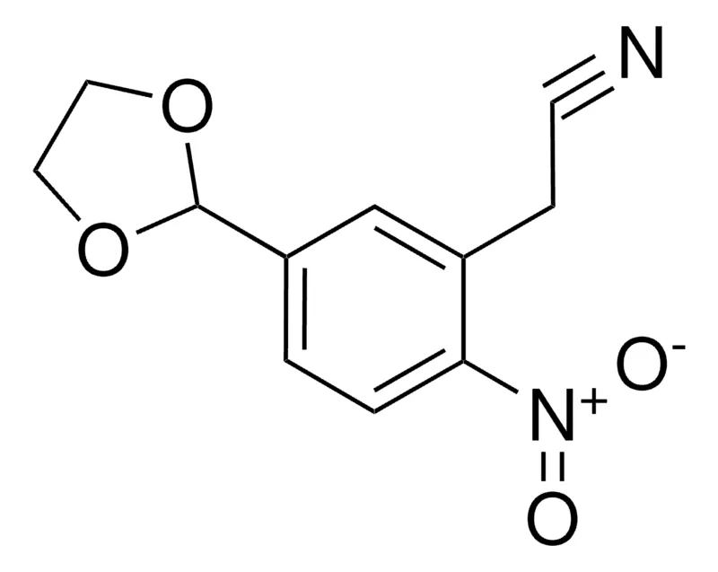 Sigma-Aldrich (5-(1,3-DIOXOLAN-2-YL)-2-NITROPHENYL)ACETONITRILE，AldrichCPR