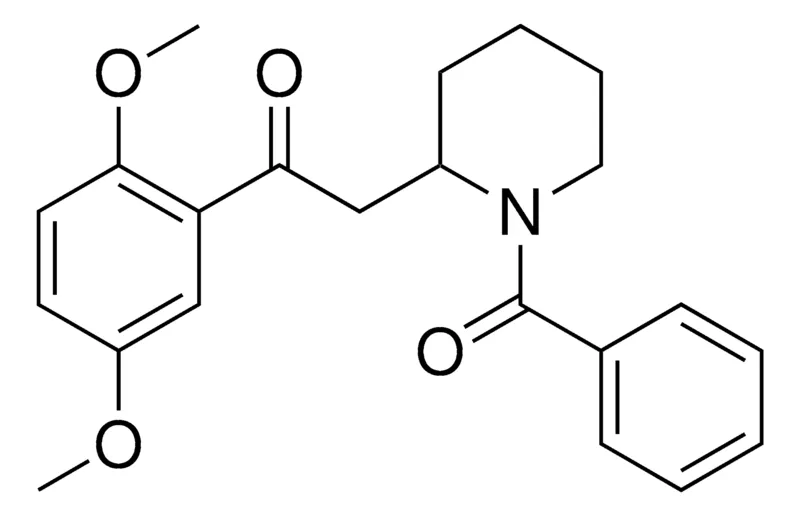 Sigma-Aldrich 2-(1-BENZOYL-2-PIPERIDYL)-2',5'-DIMETHOXYACETOPHENONE,AldrichCPR