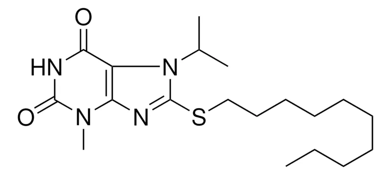 Sigma-Aldrich 8-DECYLSULFANYL-7-ISOPROPYL-3-METHYL-3,7-DIHYDRO-PURINE-2,6-DIONE，AldrichCPR