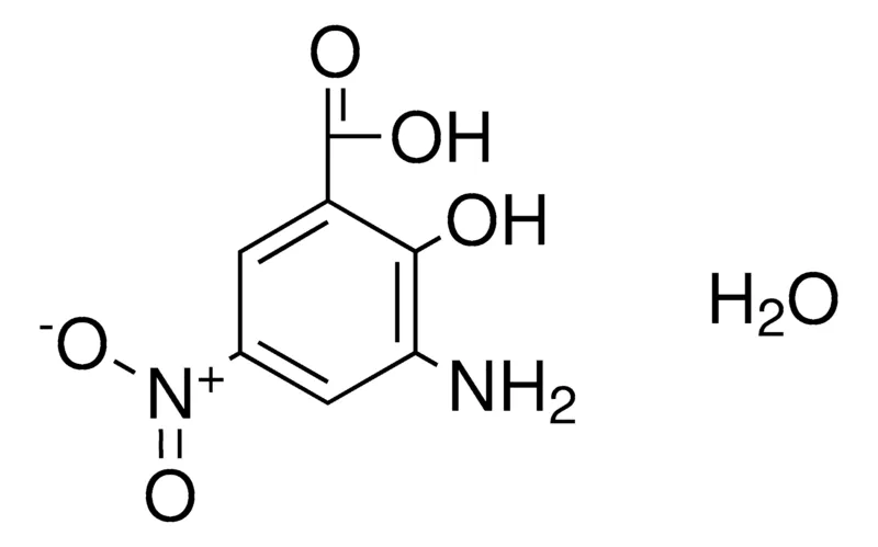 Sigma-Aldrich 3-AMINO-5-NITROSALICYLIC ACID MONOHYDRATE,AldrichCPR