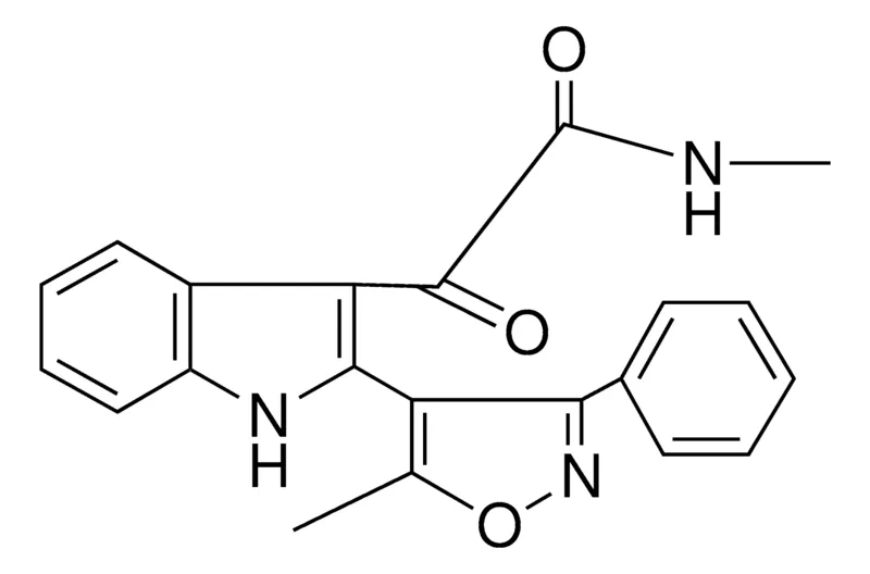 Sigma-Aldrich N,N-DIMETHYL-2-(5-METHYL-3-PHENYL-4-ISOXAZOLYL)-ALPHA-OXO-3-INDOLEACETAMIDE，AldrichCPR