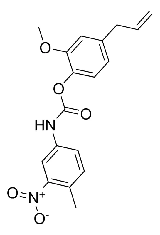 Sigma-Aldrich 4-ALLYL-2-METHOXYPHENYL N-(4-METHYL-3-NITROPHENYL)CARBAMATE,AldrichCPR