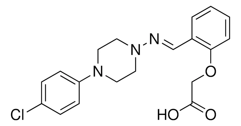 Sigma-Aldrich (2-((4-(4-CHLORO-PHENYL)-PIPERAZIN-1-YLIMINO)-METHYL)-PHENOXY)-ACETIC ACID,AldrichCPR