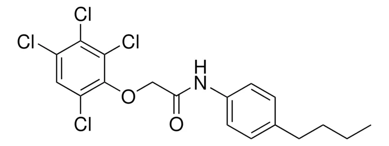 Sigma-Aldrich N-(4-BUTYLPHENYL)-2-(2,3,4,6-TETRACHLOROPHENOXY)ACETAMIDE,AldrichCPR