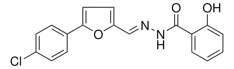 Sigma-Aldrich 2-HYDROXY-BENZOIC ACID (5-(4-CHLORO-PHENYL)-FURAN-2-YLMETHYLENE)-HYDRAZIDE,AldrichCPR